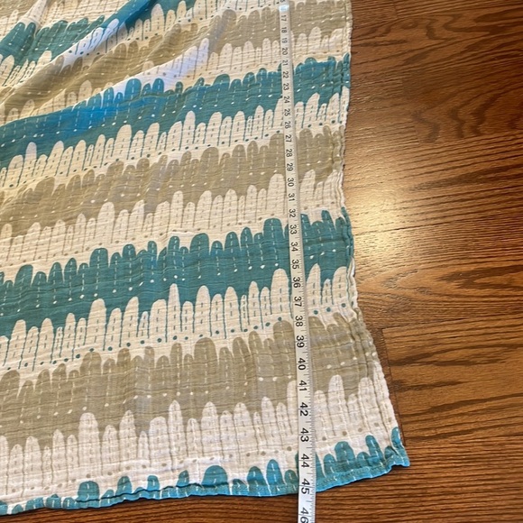 ADEN + ANAIS swaddle security blanket chevron bubbly grey BABY COTTON ORGANIC - Picture 5 of 8